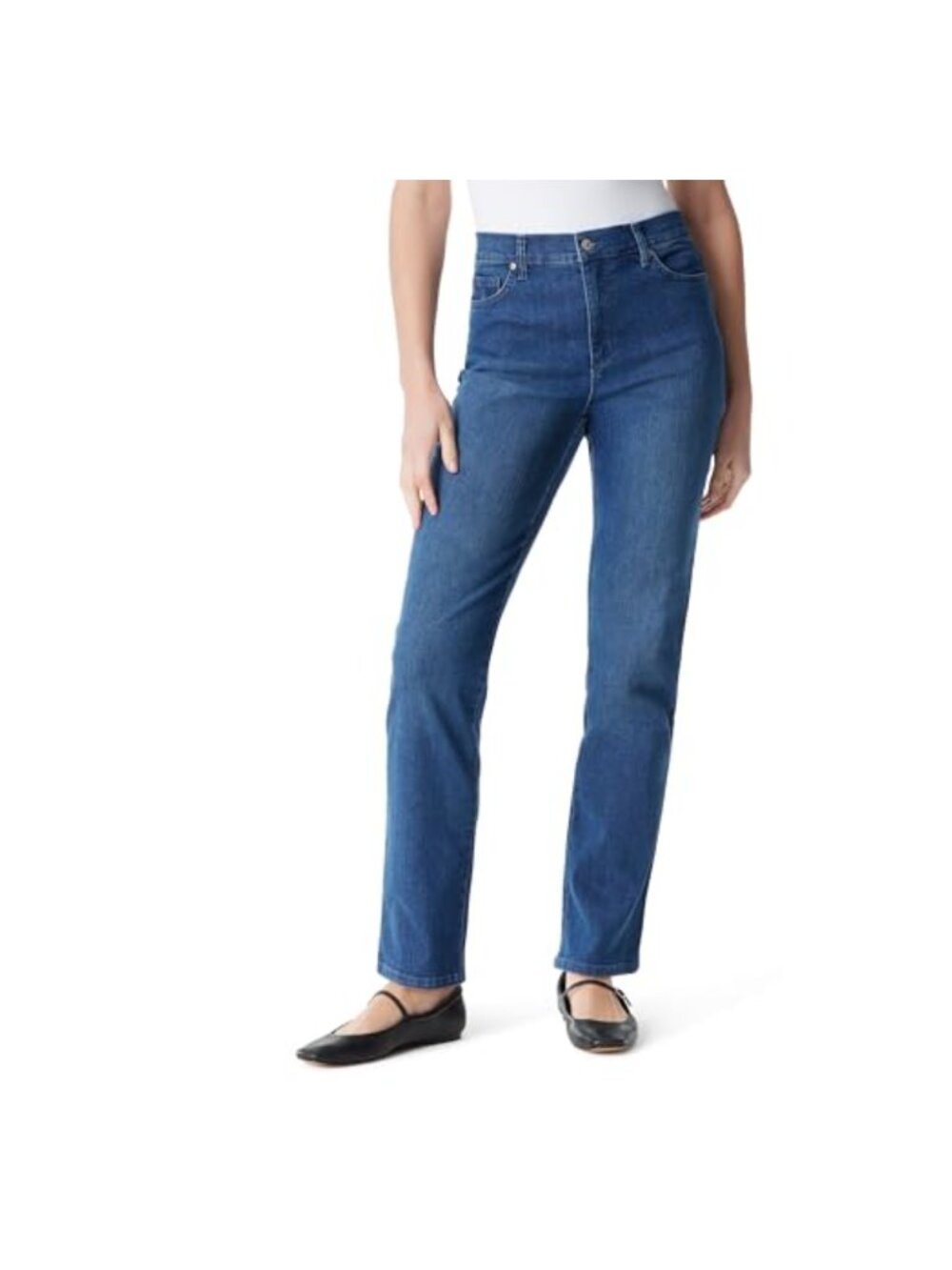 High Rise Tapered Jeans Classic Amanda Fit